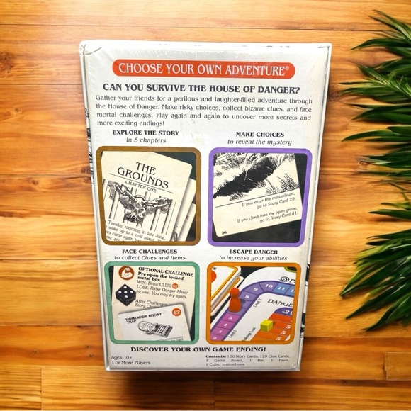 Choose Your Own Adventure: House of Danger - Sealed Board Game - Picture 6 of 9